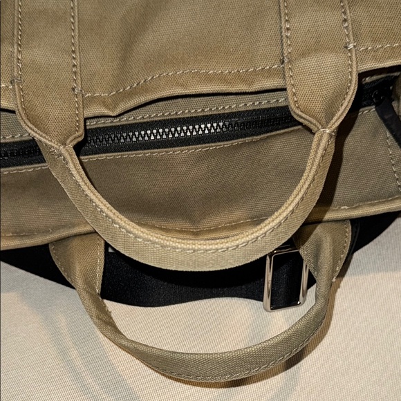 Marc Jacobs Slate Green Canvas Medium The Tote Bag - Picture 7 of 15